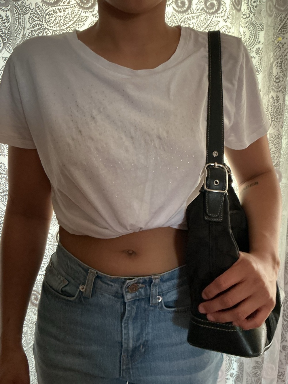Vintage VS Tee with Subtle Sparkle
